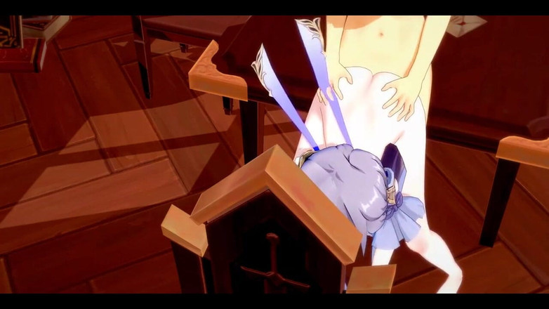 HentaiTubes: Hentai Impak Genshin - Aether x Ganyu Handjoob dan dikongkek - lucah...