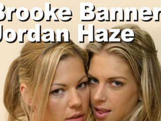 Edge Interactive Publishing: Brooke Banner et Jordan Haze, lesbiennes, se lèchent les doigts,...
