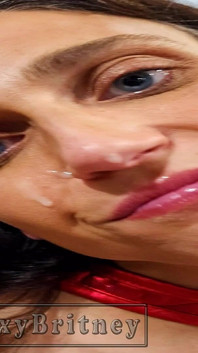 Big N Sexy Britney - Cumshot and Facial Slideshow - Blowjob