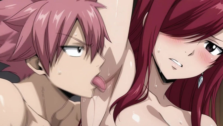 Prznai: Natsu X Erza (queue de fée)