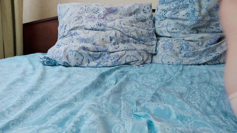 Kiara Night: Passionate housewife rides on dildo and gets orgasm in the...