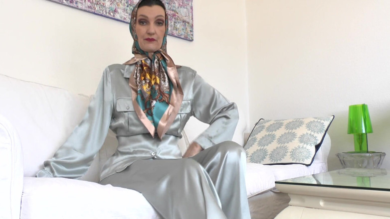 Lady Victoria Valente: Your Step-stepmother’s New Satin Scarves Turn You on! Everything Is...