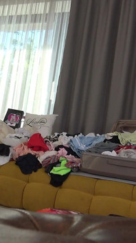 Try on Haul of a Real College Girl Who Is a Cute Natural Beauty with an Amazingly Sexy Body