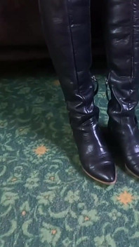 Do You Like My Black Boots and Brown Stockings?