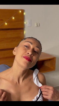 Cum on the Latina Maid’s Tits