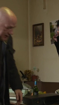 Old and young pussy fucking on the table...cum in mouth