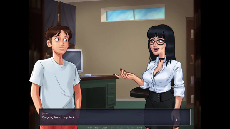 LewdArcade: Zomerse saga Jane en Rendom Animator Collection [deel 18] naakt seksspel