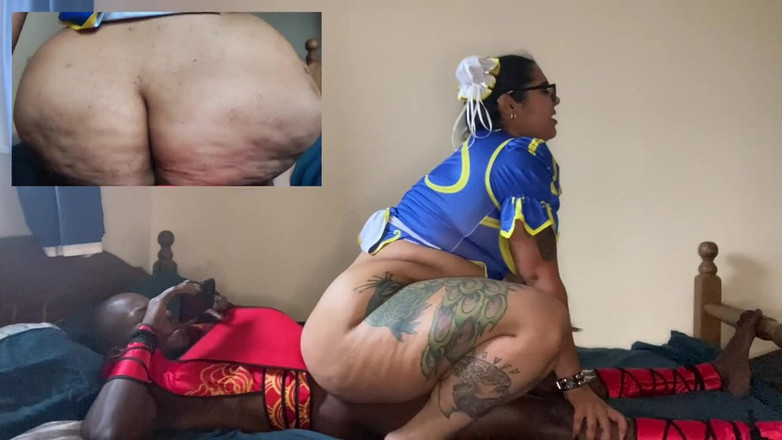 Zozonicoco: Asian BBW Emmène BBC Dans Un Cosplay Saloude!