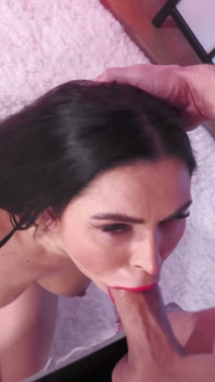 Eva Nexus Jerks Him of Xanders Dick Until She Gets a Warm Cumshot!