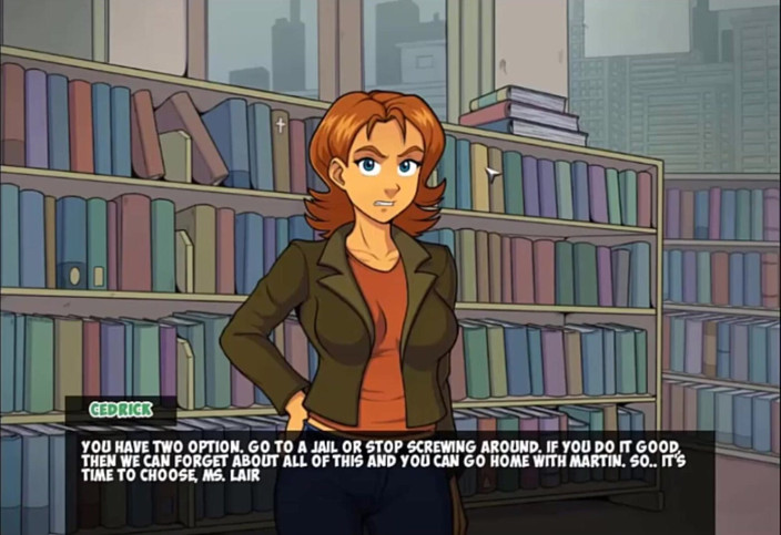 Cartoon Play: Witch hunter part 24 - suck in library