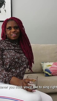 Ébano africana amateur follada por productor americano