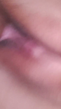 Side Fucked and Creampied by Black Cock While My Cuckold Works