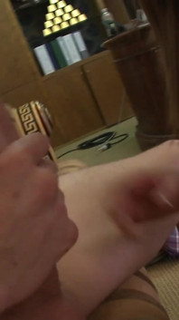 Brunette teen gets pounded from behind by big cock