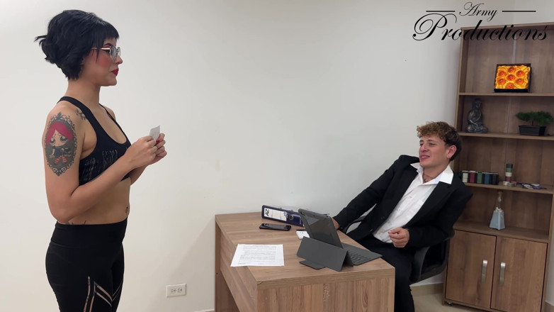 Army Productions: Fucking My Sexy Tattooed Secretary Whore