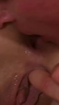 Hot brunette loves to anal fuck and a2m