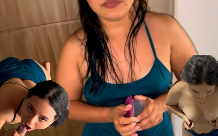 MaRaSexx: 私は隣人に砂糖を頼み、彼は私のおっぱいをミルクで満たすまで私を激しくファックすることになりました