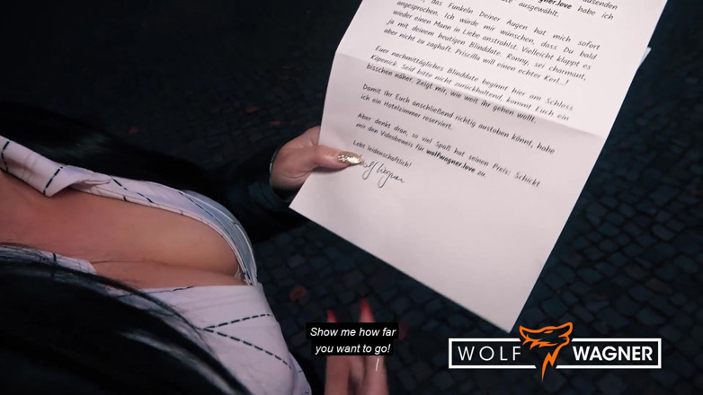 Wolf Wagner.love: Německá milfka Priscilla šuká venku i uvnitř! Vlk Wagner