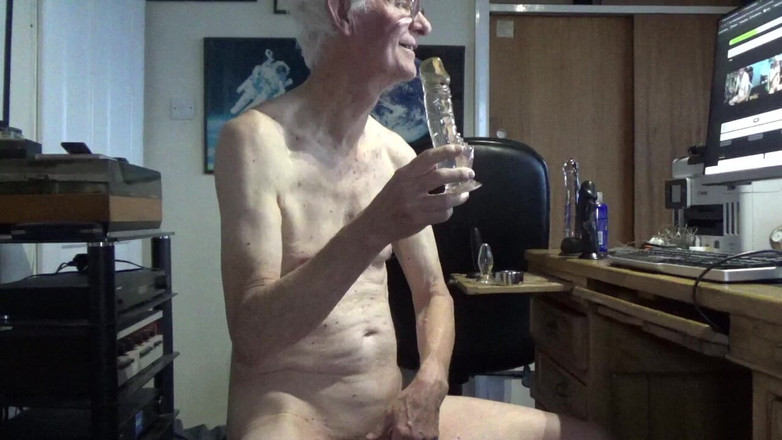 bigears: 개인 쇼 - 스트립, 딜도 빨고 정액 발사