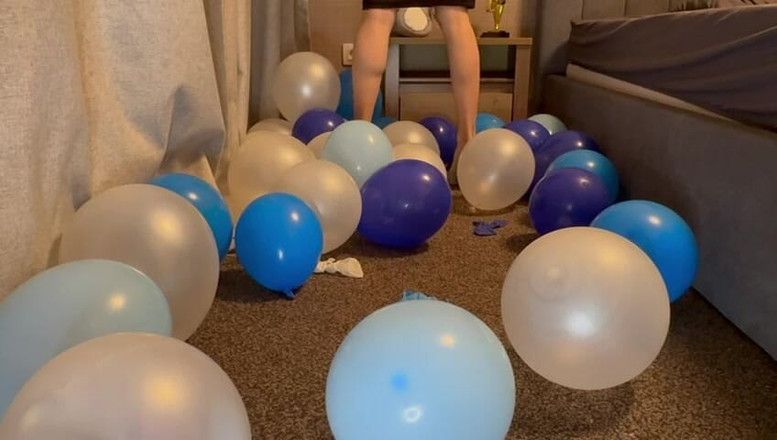 silicone_brunette: Higheels气球爆裂