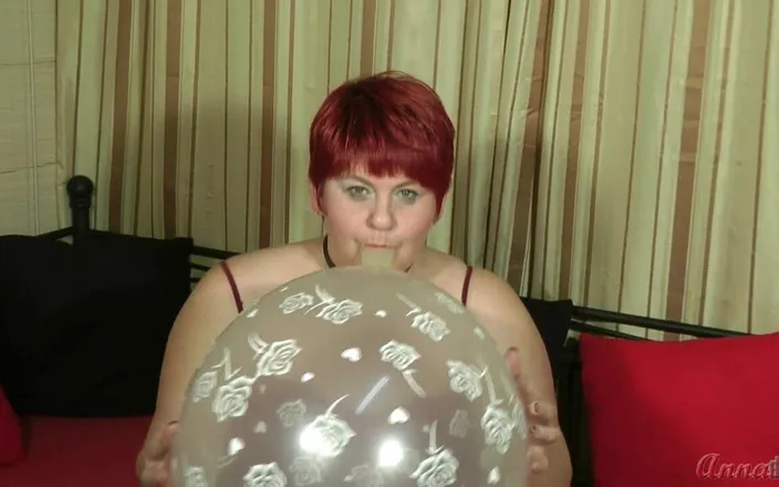 Anna Devot: Annadevot - Large Transparent Balloon Blown up