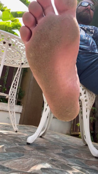 Jack Stacked - Big Muscular Feet and Intense Sole Teasing by the Pool