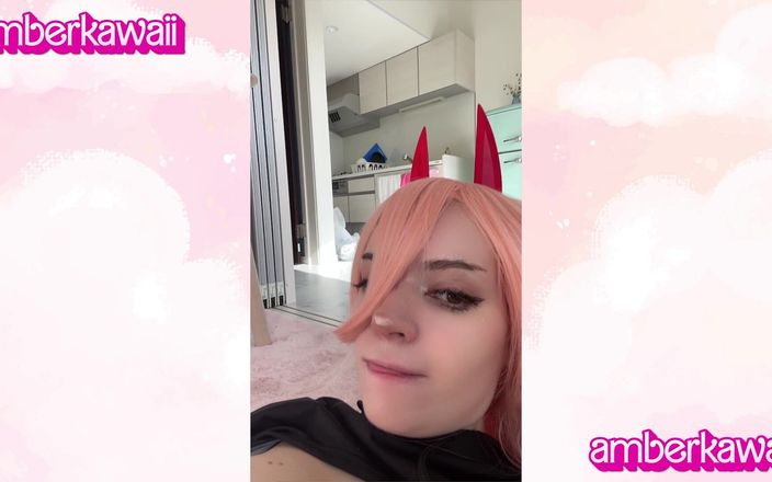 Amber Kawaii: Motorová pila si poprvé hraje se svou kundičkou