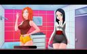 Miss Kitty 2K: Dos rebanadas de amor - ep 3 - encerrada en un baño por...