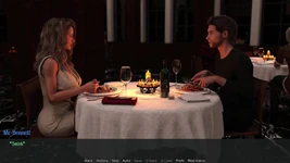 Uma esposa e madrasta Awam Main Edition # 11 Jantar com Bennett