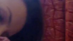 Sexy Teen Sucking Mature Cock and Liking It Very Much