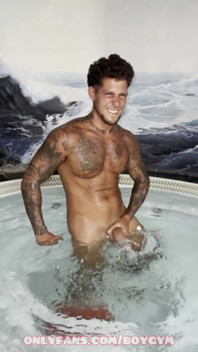 Surprise in the Jacuzzi