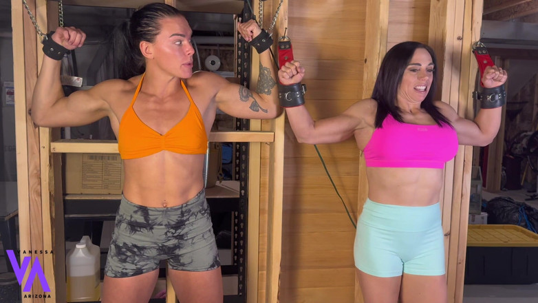 Vanessa Arizona: Bondage Restraint Challenge with Lexa Stahl and Vanessa Arizona