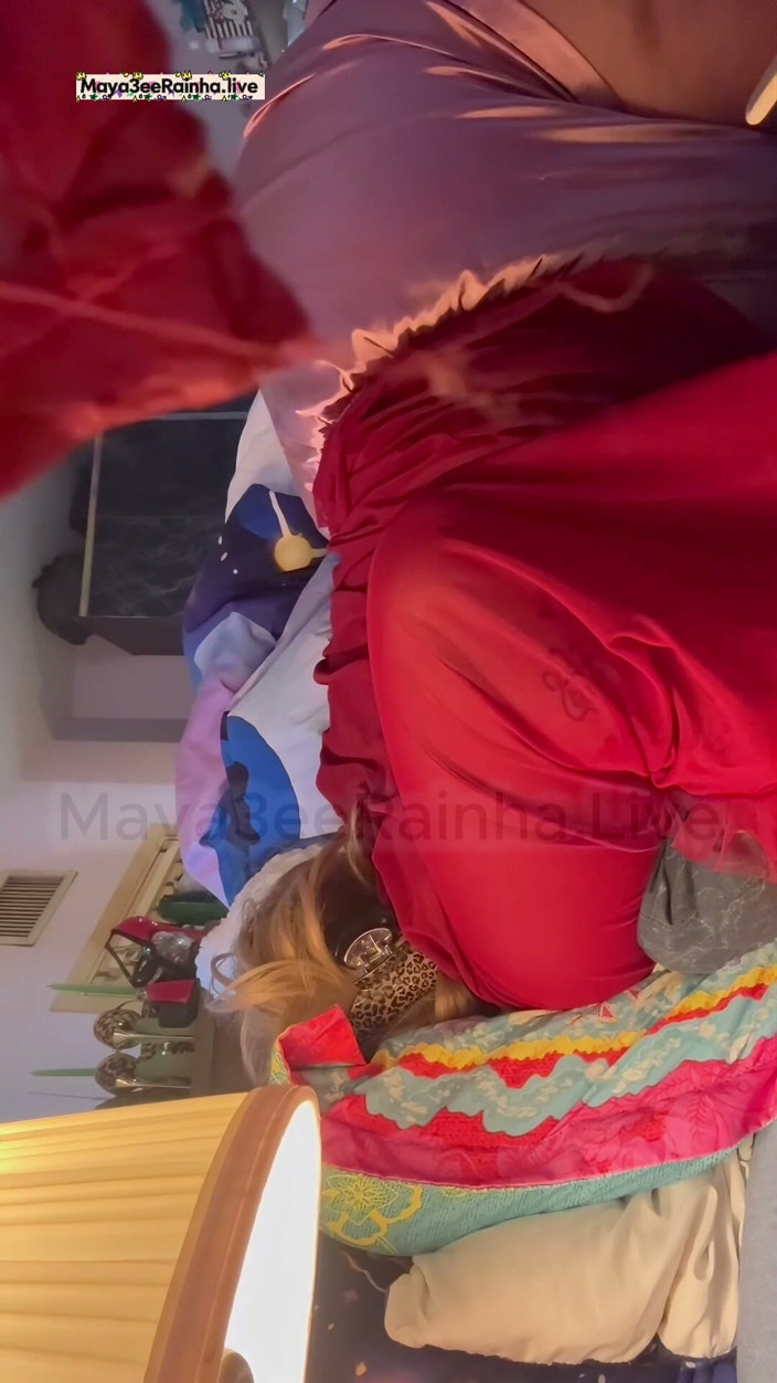 Goddess Maya3ee Rainha: Zadržte a uvolněte - SSBBW Povislá brazilská bohyně pumy dělá hluboké...