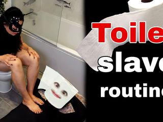 Training Zero: Toaleta niewolnik rutyna Femdom Sikanie