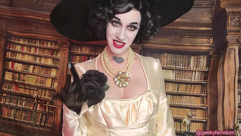 Geeky Femdom: Lady Dimitrescu World Wide JOI