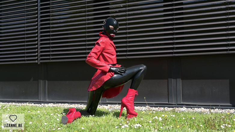 Lizanne: Red Latex Springtime