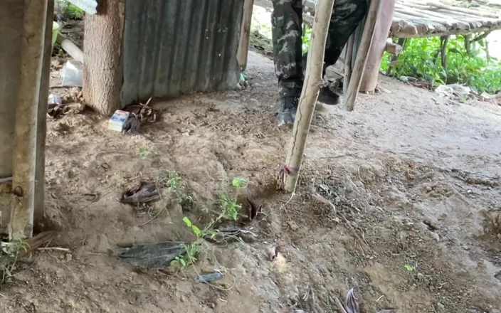 Hiroshi_cr: Military Jerk off While Smoking