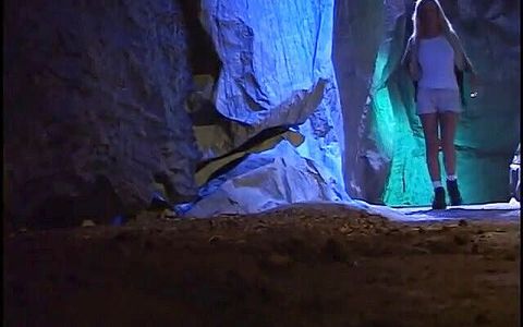 Rugged mutant seduces the beauty in the cave