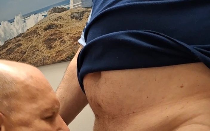 Dexterxxlfun: Děda vykouří. Táta kouří dědečkovi čůráka