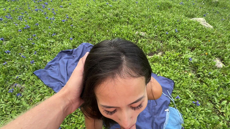 AminaTakasaki: 산에서 아름다운 아시아 여성과의 섹스