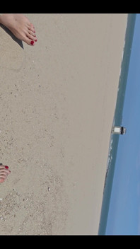 Sometimes I Need to Release Myself Peeing in the Sand at the Beach