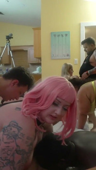 Miami Freak Fest: Massive Interracial Orgy with Bbcs and Thick Latinas
