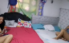I Dance Sexy in Front of My Perverted Stepmother While She Touches Herself and Enjoys Watching Me