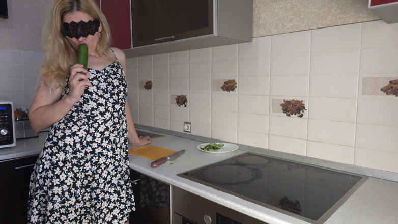 Red Katya: I Fuck Myself with a Cucumber Until I Squirt Loudly...
