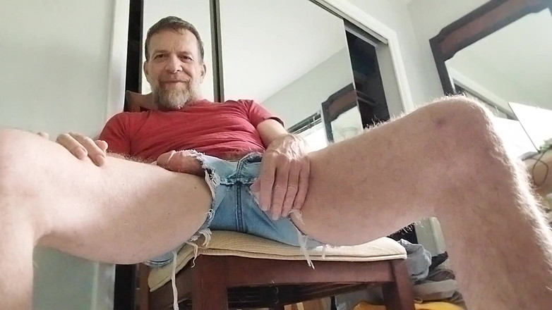Hairyartist: Denim Cockslip