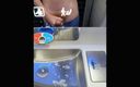 Delight: Des adolescentes mignonnes se font éjaculer dessus dans l’avion