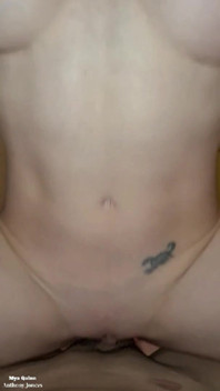 Quick Creampie Riding Before Going Out