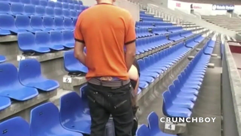 Sneaker gay: Amazing risky exhib with a straight Arab fucking me in...