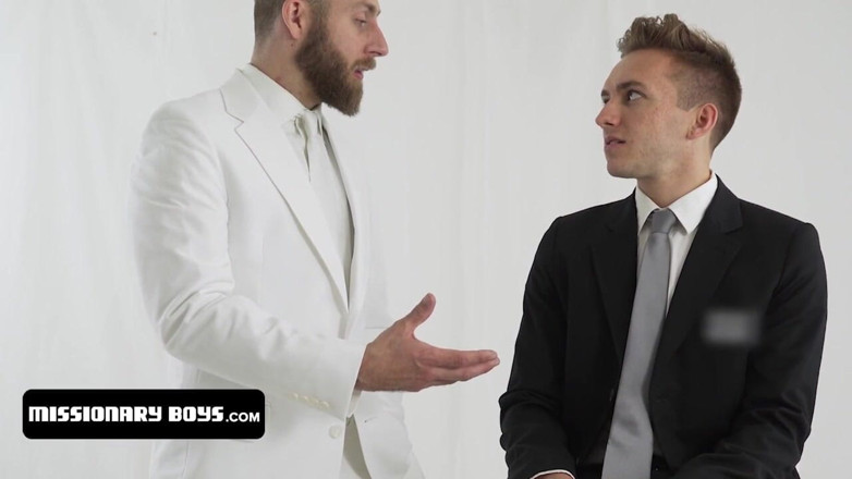 Missionary Boys: Horny president Lewis strokes young boy until he fills his...