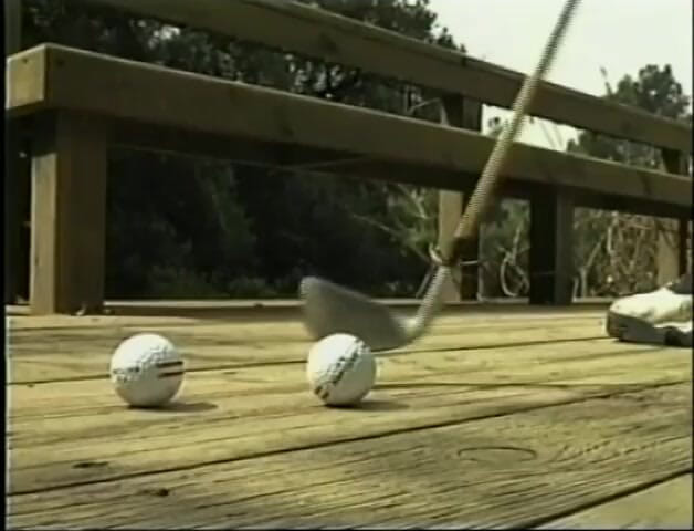 Vintage megastore: golf und riesige möpse