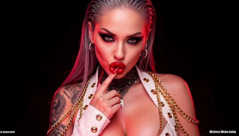 Goddess Misha Goldy: Witch’s Milking. Do You Think My Eyes Are Magic? Prove...